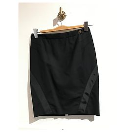 Falda Roberto Cavalli negra T.34