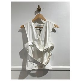 Top Paco Rabanne blanco T.36