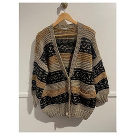 Autre Marque Weste Mes Demoiselles schwarz gold T.2