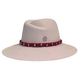 Sombrero Maison Michel rosa T.M