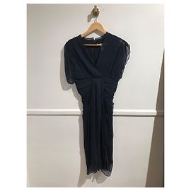 Diane Von Furstenberg Kleid dunkelblau T.2