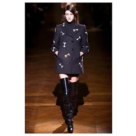 Abrigo Carven negro T.38