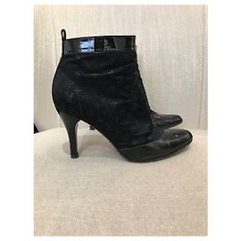 Botas Louis Vuitton negras T.37