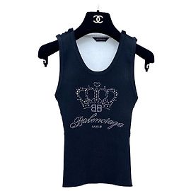 Top Balenciaga con Adornos de Strass XS