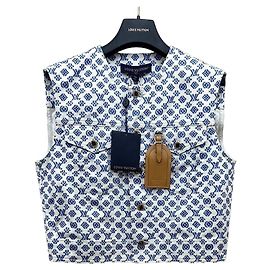 Top Gilet Louis Vuitton Monogram in Cotone