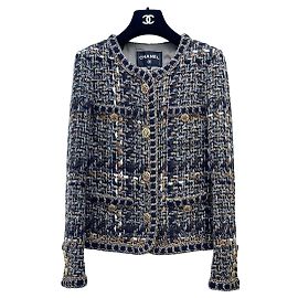 Giacca Chanel Paris-Rome in tweed taglia 34