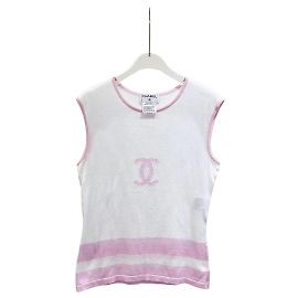 Chanel Cotton Top Multicolore Size 40
