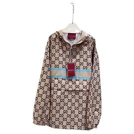 Gucci Technical Windbreaker Jacket Men Polyamide Size 50