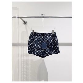 Pantaloncini Louis Vuitton Monogram Print Poliammide