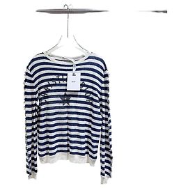 Autre Marque Top de punto a rayas Dior Lucky Star de algodón