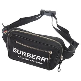 Borsa a tracolla Burberry Logo nera