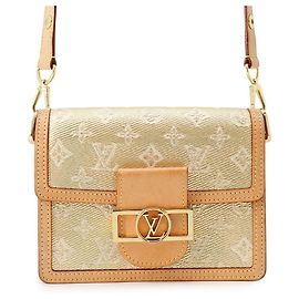 Sac à main Louis Vuitton Monogram Jacquard Dauphine MINI