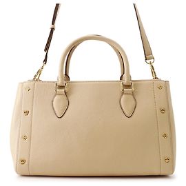 MCM Visetos Leder Tote Bag