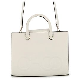 Jimmy Choo Handtasche aus weißem Leder