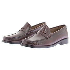 Whistles Brown Leather Loafers