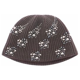 Autre Marque Gorro ATIISSU marrón de algodón