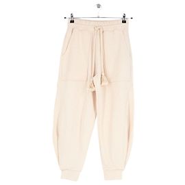 Pantalones de algodón beige Ulla Johnson