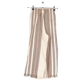 Autre Marque Pantaloni in cotone bianco