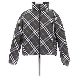 Plumífero reversible Burberry gris