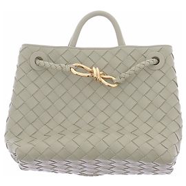 Bottega Veneta Andiamo Tasche grün Leder