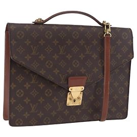 LOUIS VUITTON Monogram Porte Documents Bandouliere Bag M53338 LV