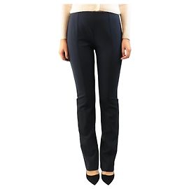 The row Navy High-Waisted Tapered Hose - size UK 12