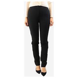 The row Pantalones tapered de talle alto negros - size UK 12
