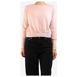 Autre Marque Pull en cachemire rose - taille M