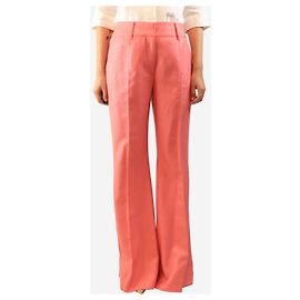 Gabriela Hearst Hose aus Seiden-Woll-Mischung in Rosa - size UK 12