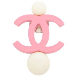 Chanel Pink Coco Mark 04C pin brooch