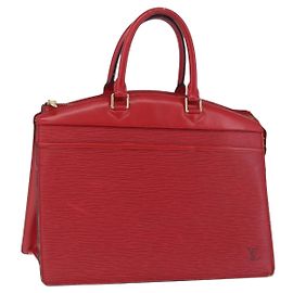 LOUIS VUITTON Bolsa de Mão Epi Riviera Vermelha M48187 LV