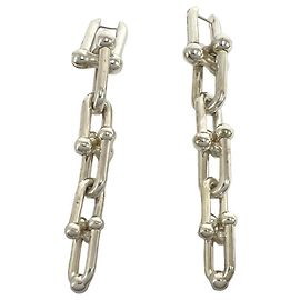 Autre Marque Boucles d'oreilles Tiffany HardWear à maillons gradués