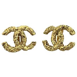 Orecchini a clip Chanel Vintage Coco Mark motivo lava