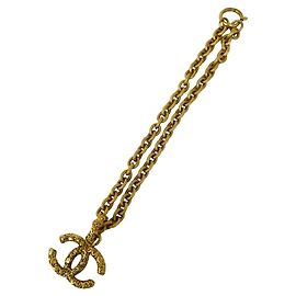 Chanel Vintage Coco Mark Kette mit Lava-Motiv
