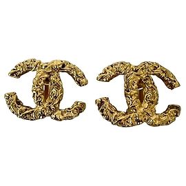 Orecchini Chanel Vintage Coco Mark Motif Lava