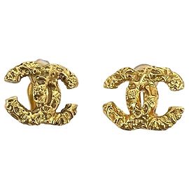 Orecchini Chanel Vintage Coco Mark Motivo Lava