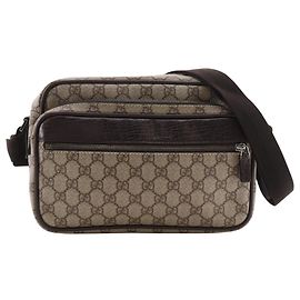 Sac à épaule Gucci Brown GG Supreme