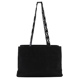 Prada Chain Shoulder Tote Bag