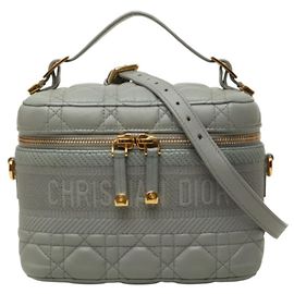 Christian Dior Dior Cannage Travel Small Vanity Bag