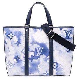 Louis Vuitton Blue Monogram Watercolor Weekend Tote PM