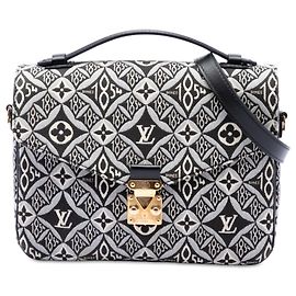 Louis Vuitton Black Monogram Jacquard Since 1854 Pochette Metis