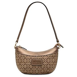 LOEWE Schultertasche aus Anagram-Canvas in Braun