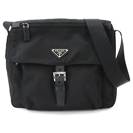 Bolso de hombro Prada en Nero