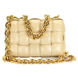 Bottega Veneta Bolso Padded Cassette Beige Porridge