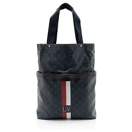 Louis Vuitton Monogram Cobalt Stripe Ultralight Tote