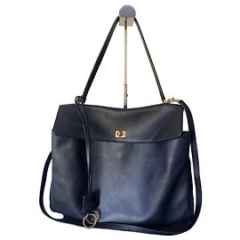 Borsa Balenciaga Rodeo Large in pelle nera