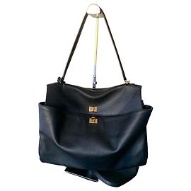 Borsa Balenciaga Rodeo Large in pelle nera