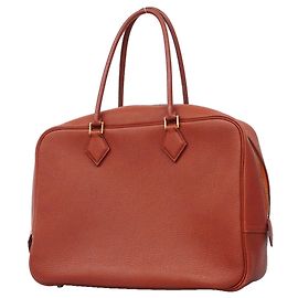 Hermès Bolso Tote Hermes Plume 32 Togo Brick