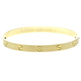 Bracciale Cartier Love in oro giallo 18K
