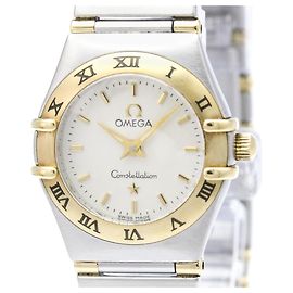 Reloj Omega Constellation para mujer en acero y oro 18K